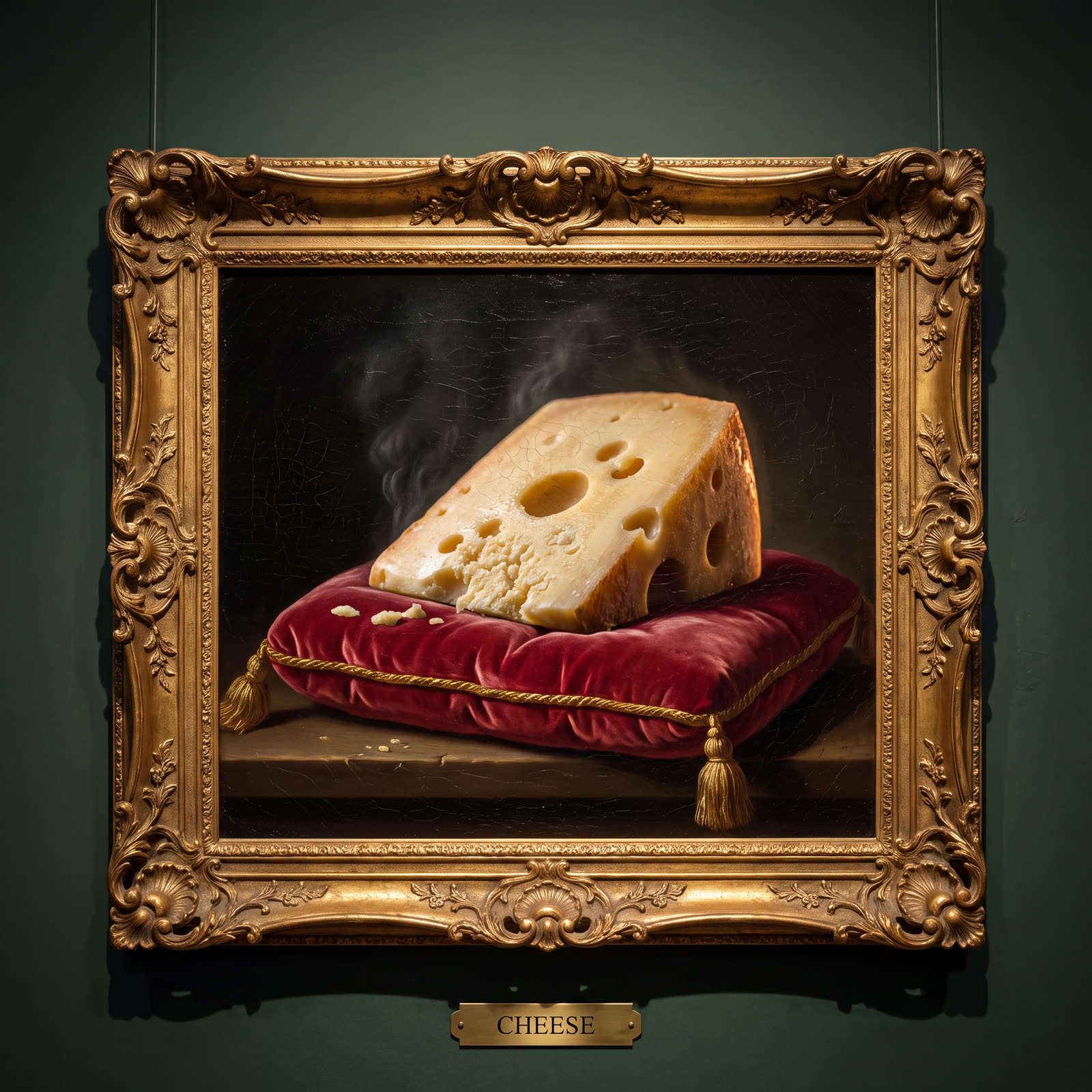 Renaissance portrait of a wedge